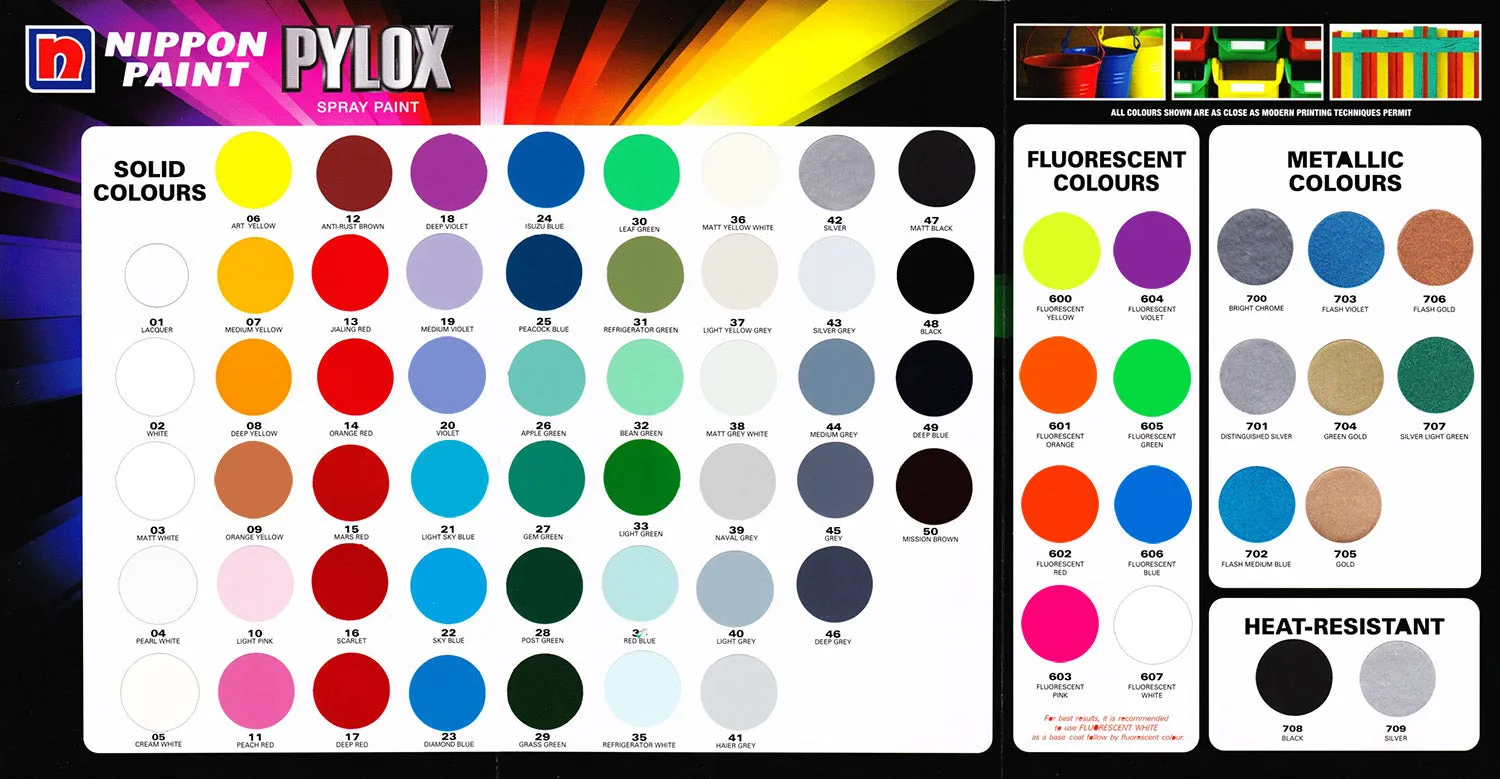 Nippon Paint Spray Paint | Model : PYLOX