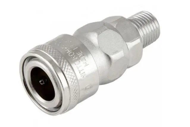 Nitto Kohki Hi Coupler (Quick Coupling) Pneumatic Air Connection (Japan)