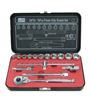 No. W003 M10 3/8 Dr Powergrip Socket Set - Singapore | Model : 003-003-316