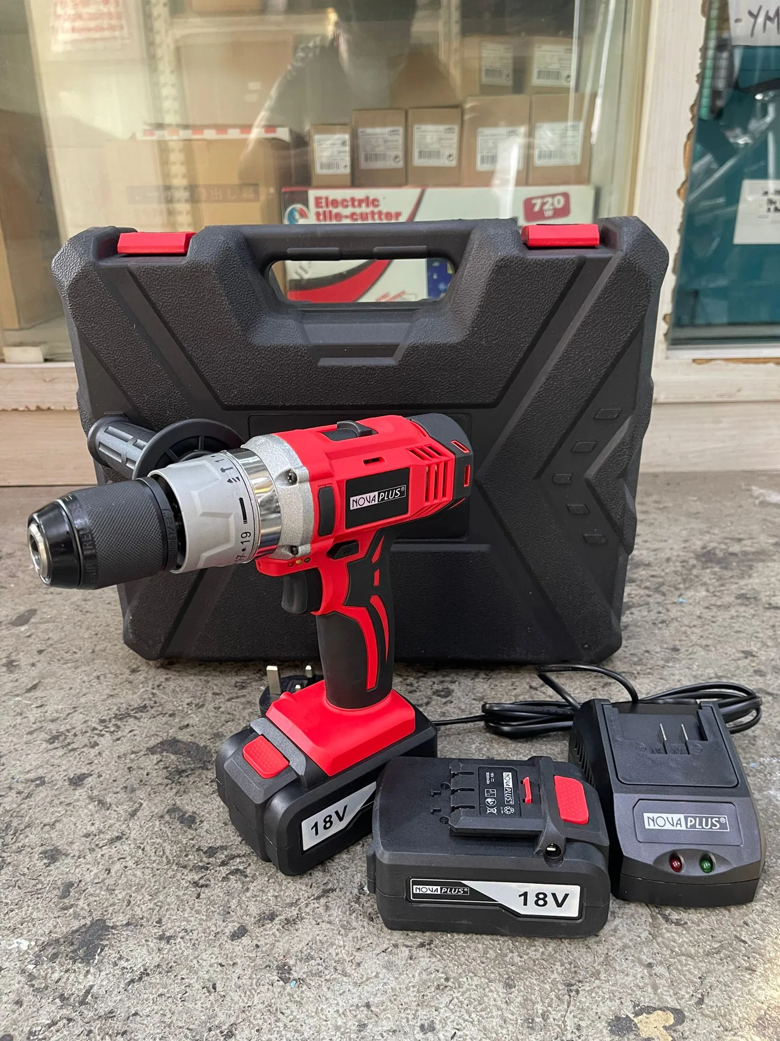 Nova Plus (Novaplus) 18V 1/2 Hammer Drill (Impact Drill) | Model : NP8518