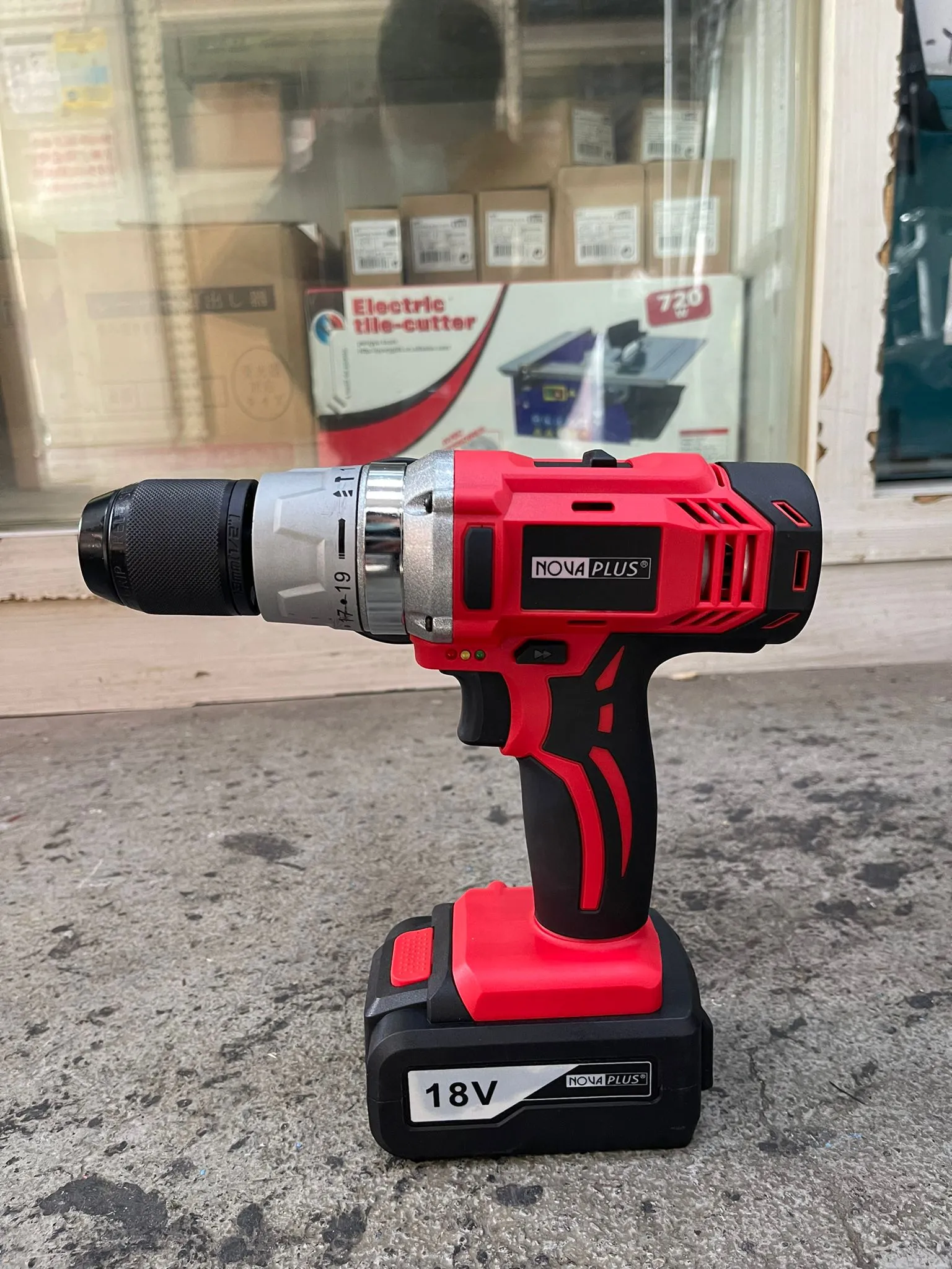 Nova Plus (Novaplus) 18V 1/2 Hammer Drill (Impact Drill) | Model : NP8518