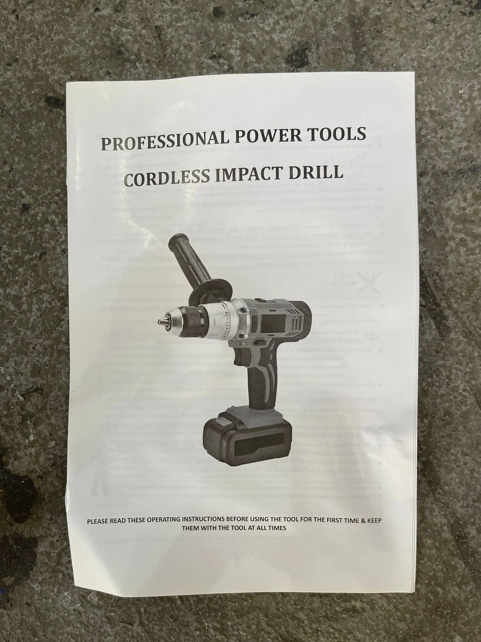 Nova Plus (Novaplus) 18V 1/2 Hammer Drill (Impact Drill) | Model : NP8518