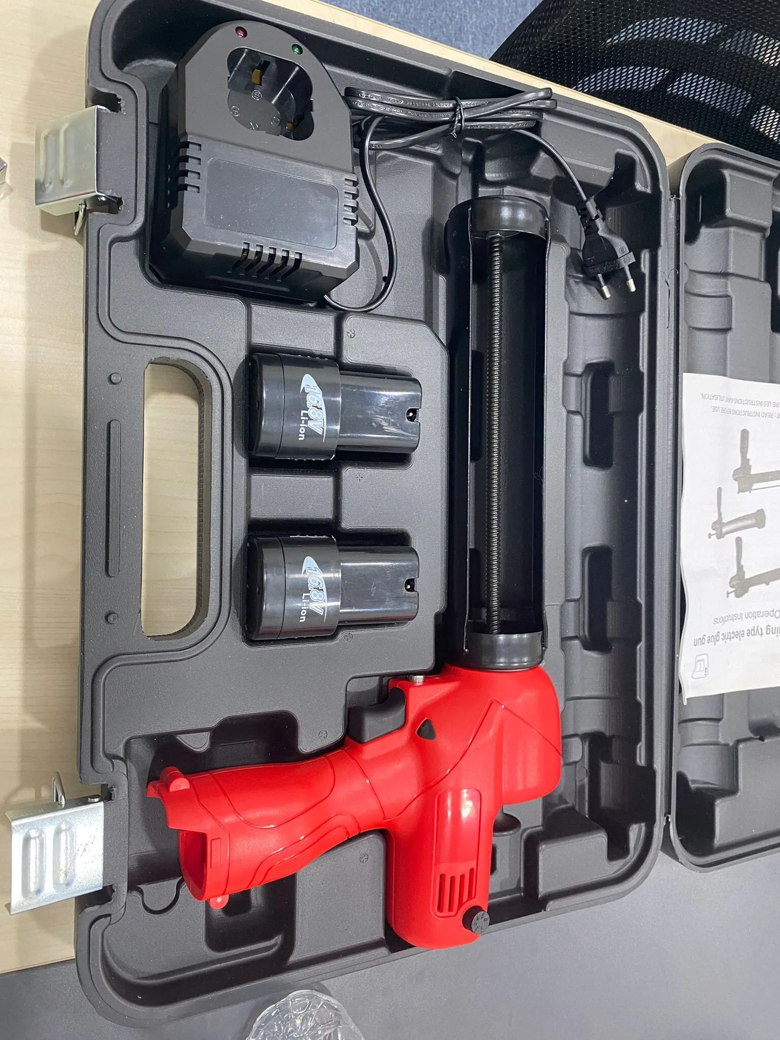 Nova Plus (NovaPlus) Cordless Silicone Caulking Gun | Model : 6802