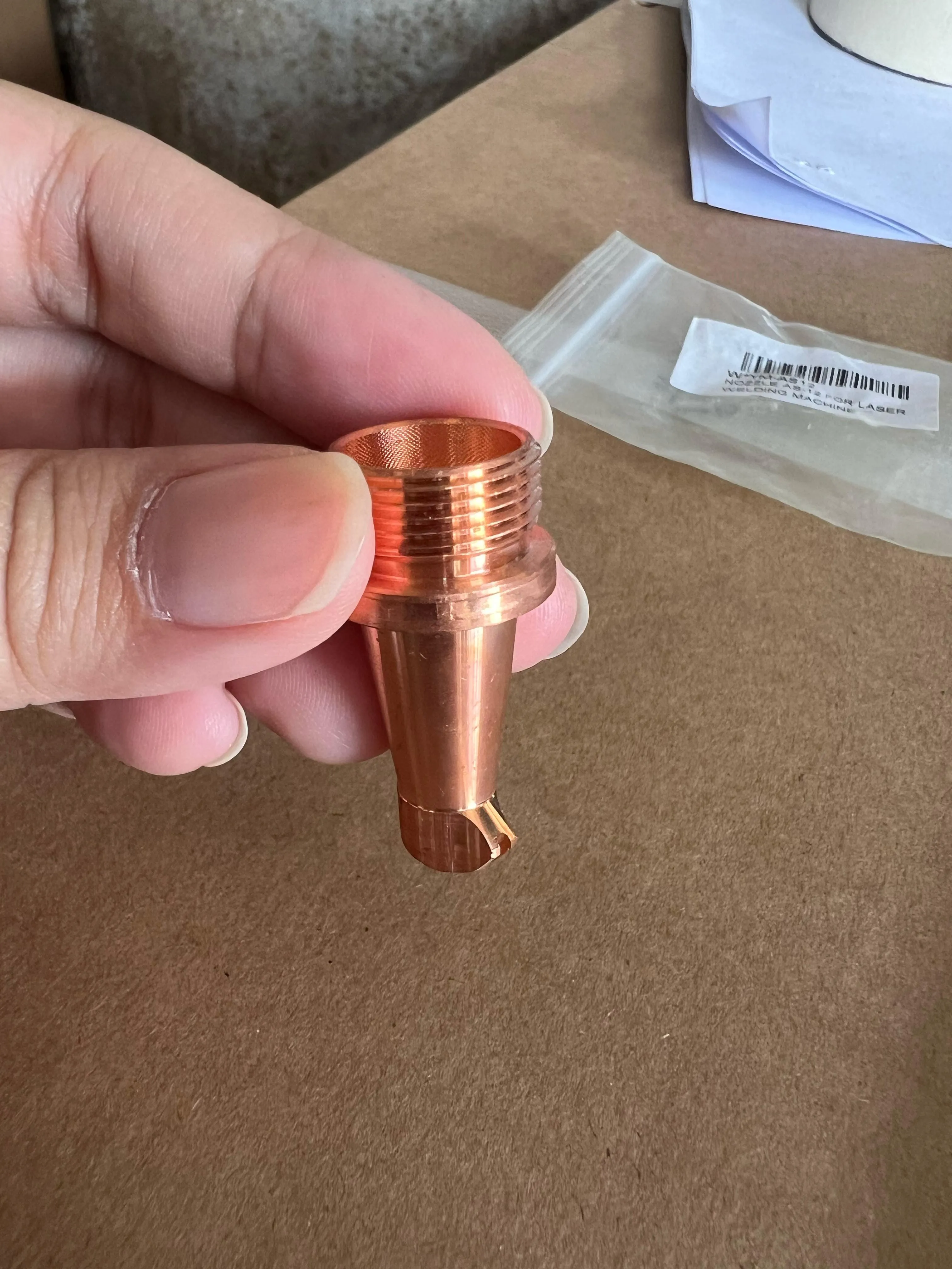 Nozzle AS-12 For Laser Welding Machine For LW1500 | Model: W*YM-AS12