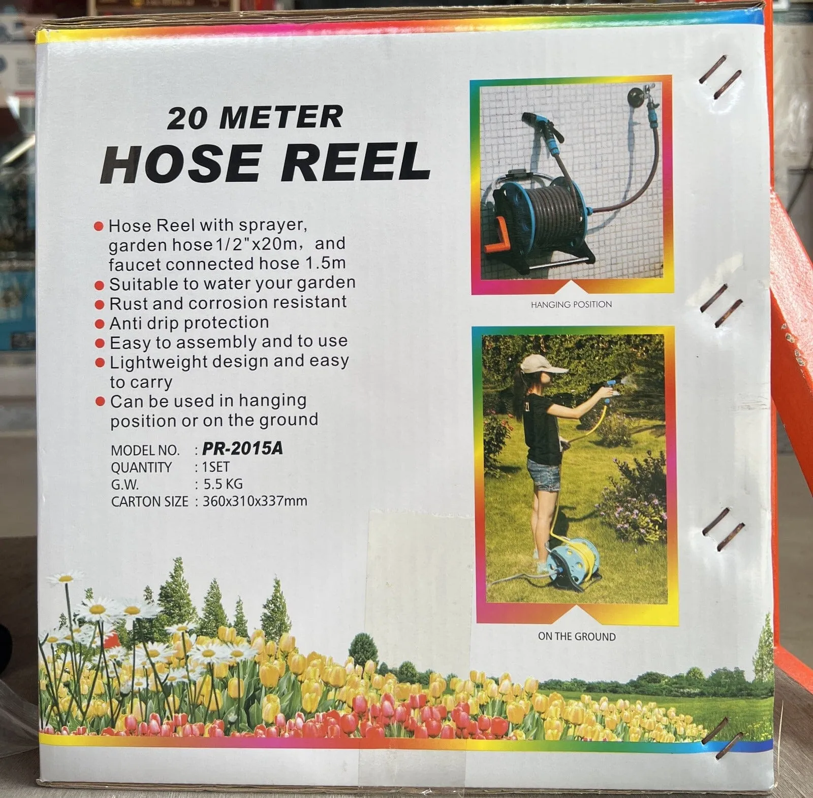 Orex 1/2 Garden Hose Reel Set 20m | Model : GHR-PR2015A