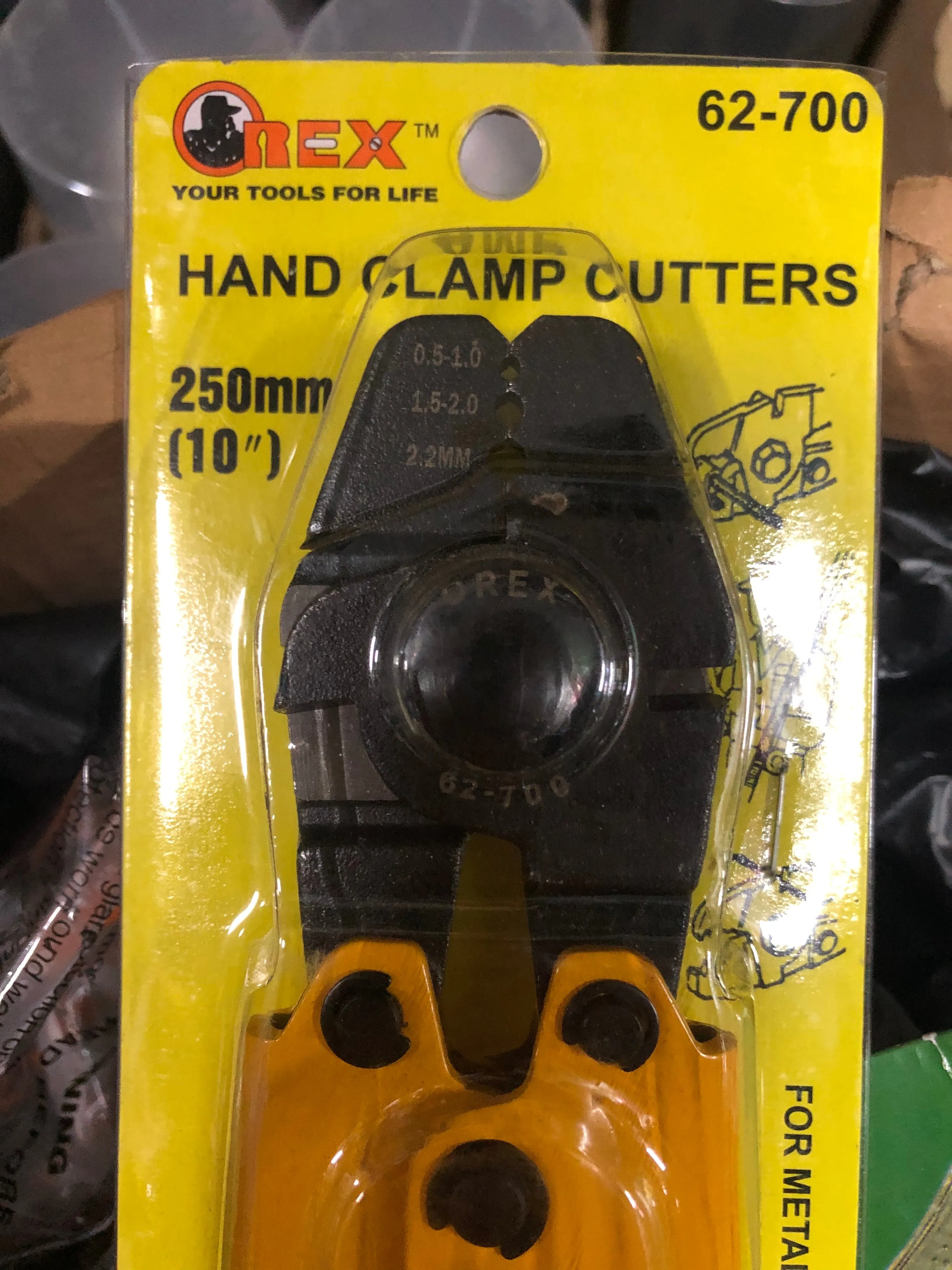 Orex Hand Clamp Cutter 10 #62-700 | Model : OREX-62700 (Discontinued Replace Model : GK-10HS)