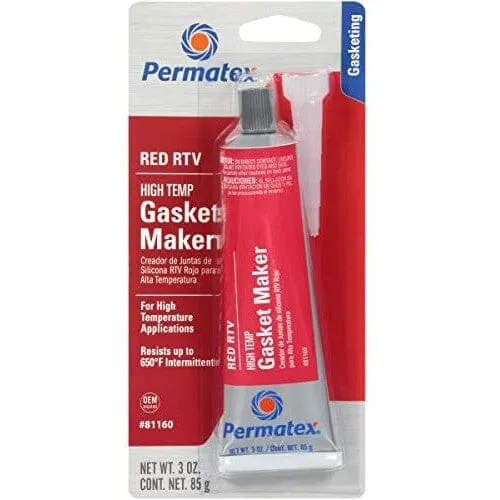 Permatex 26Br High Temperature Gasket Maker (Silicon Red) | Model : PERM-81160