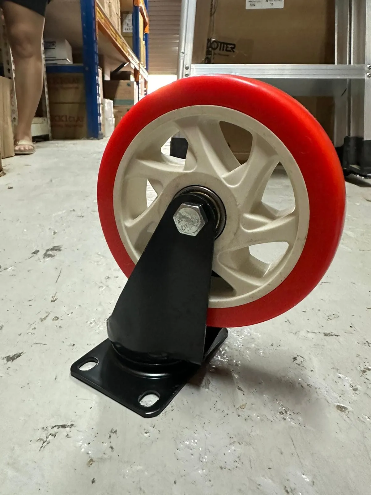 PU Castor Wheel 3 4 5 | Model : C-PU