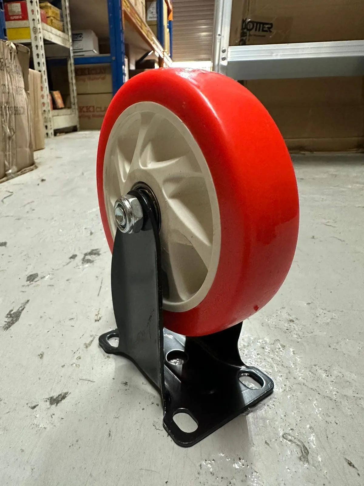 PU Castor Wheel 3 4 5 | Model : C-PU