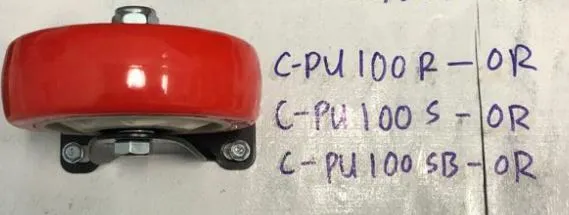 PU Castor Wheel 3 4 5 | Model : C-PU