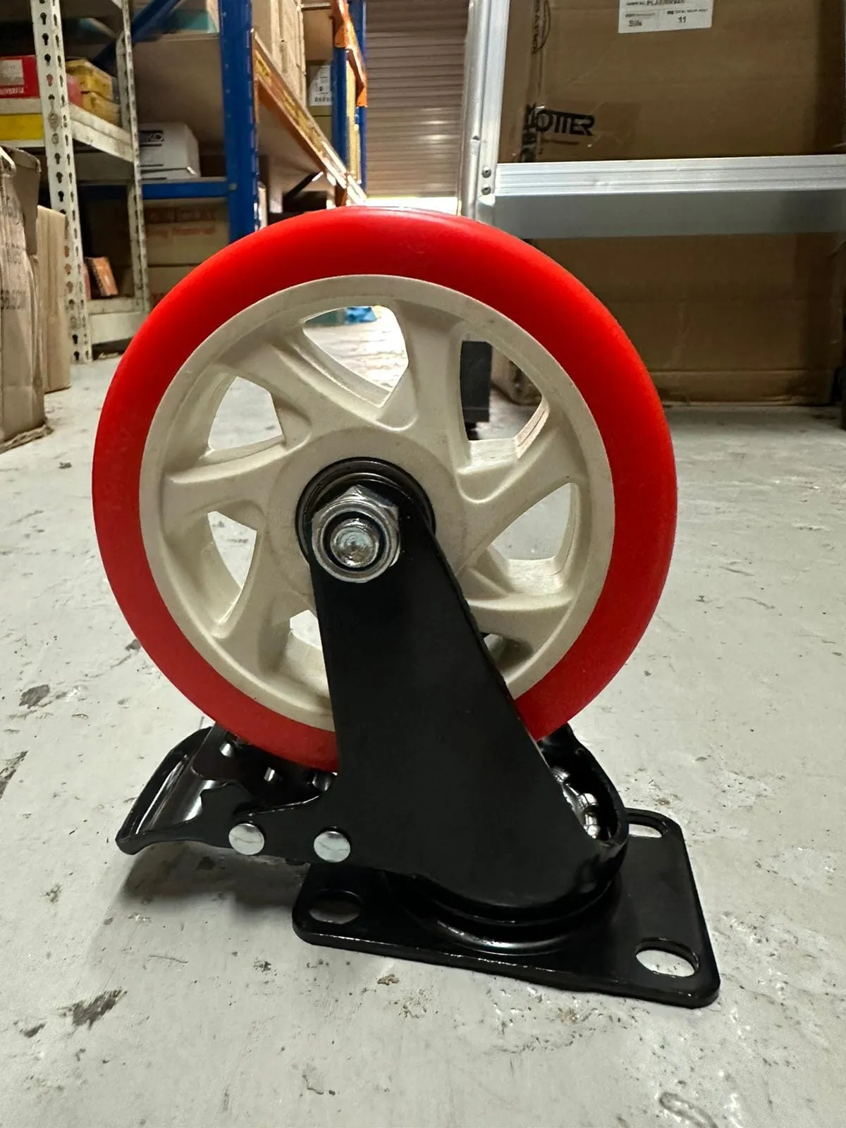 PU Castor Wheel 3 4 5 | Model : C-PU