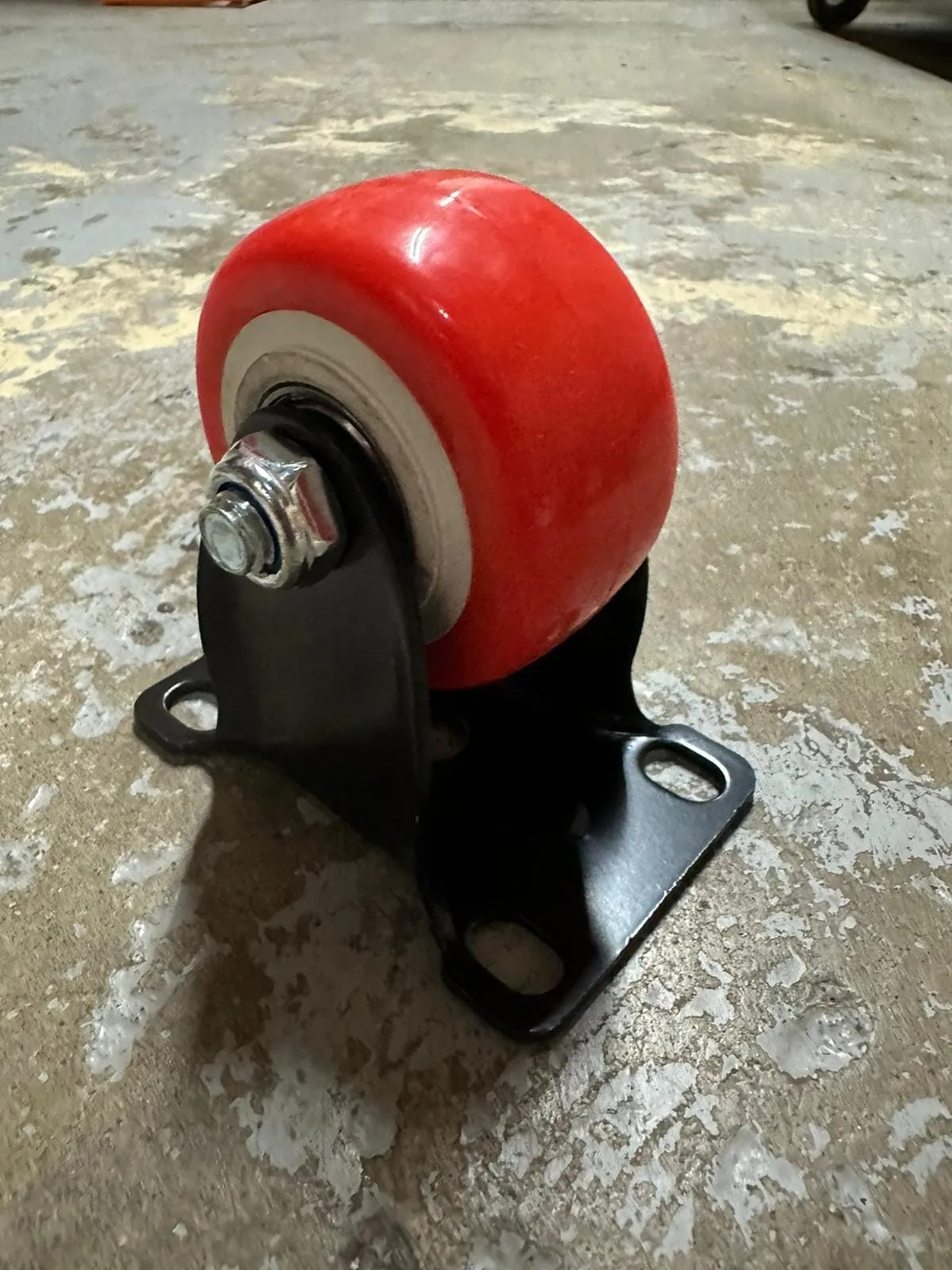 PU Castor Wheel Orange 2-1/2 (65kg) | Model : C-PU065