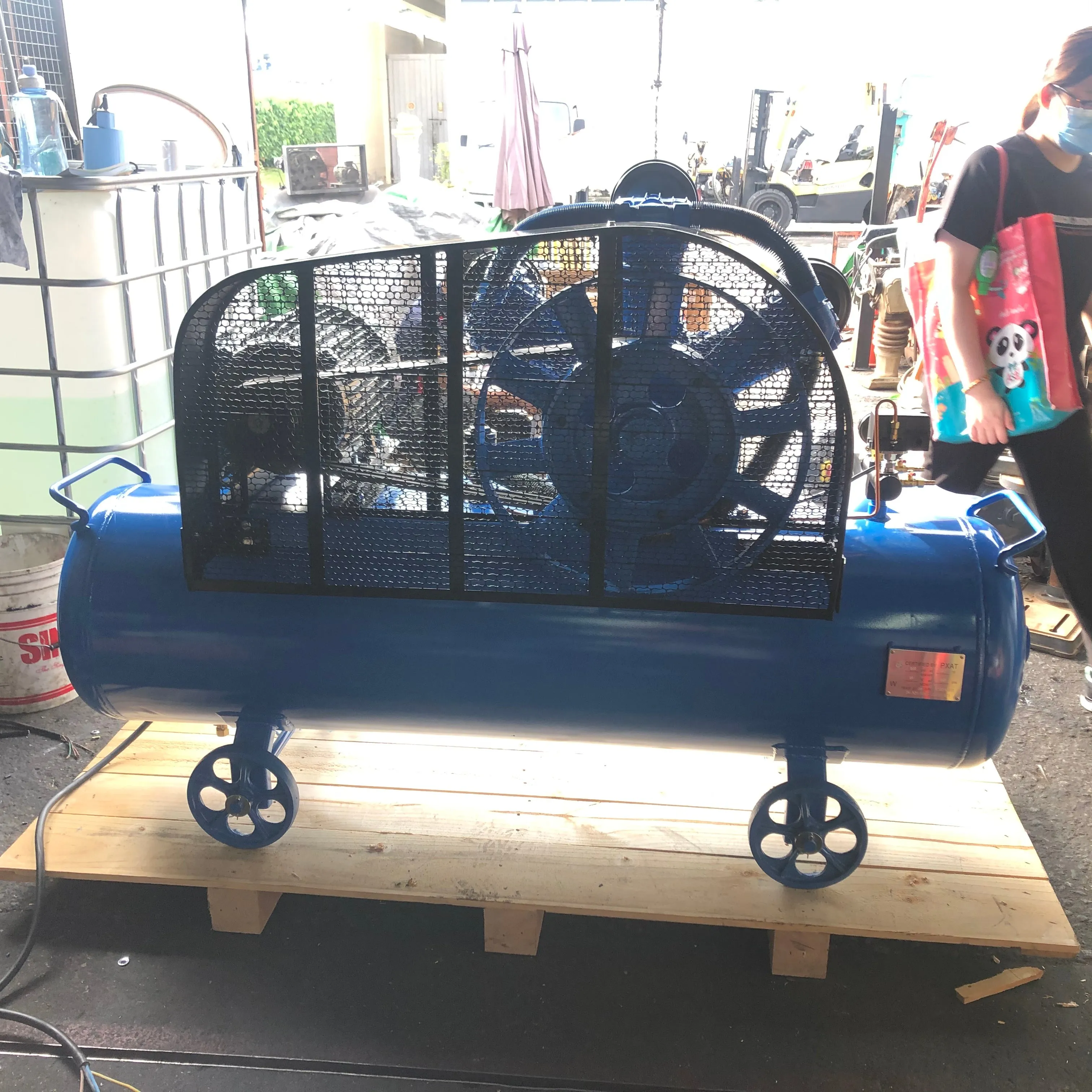 Puma 10Hp 285L 3 Phase 415V 50Hz Piston & Belt Air Compressor Ie3 #Pk10300 | Model : PUMA-PK10300