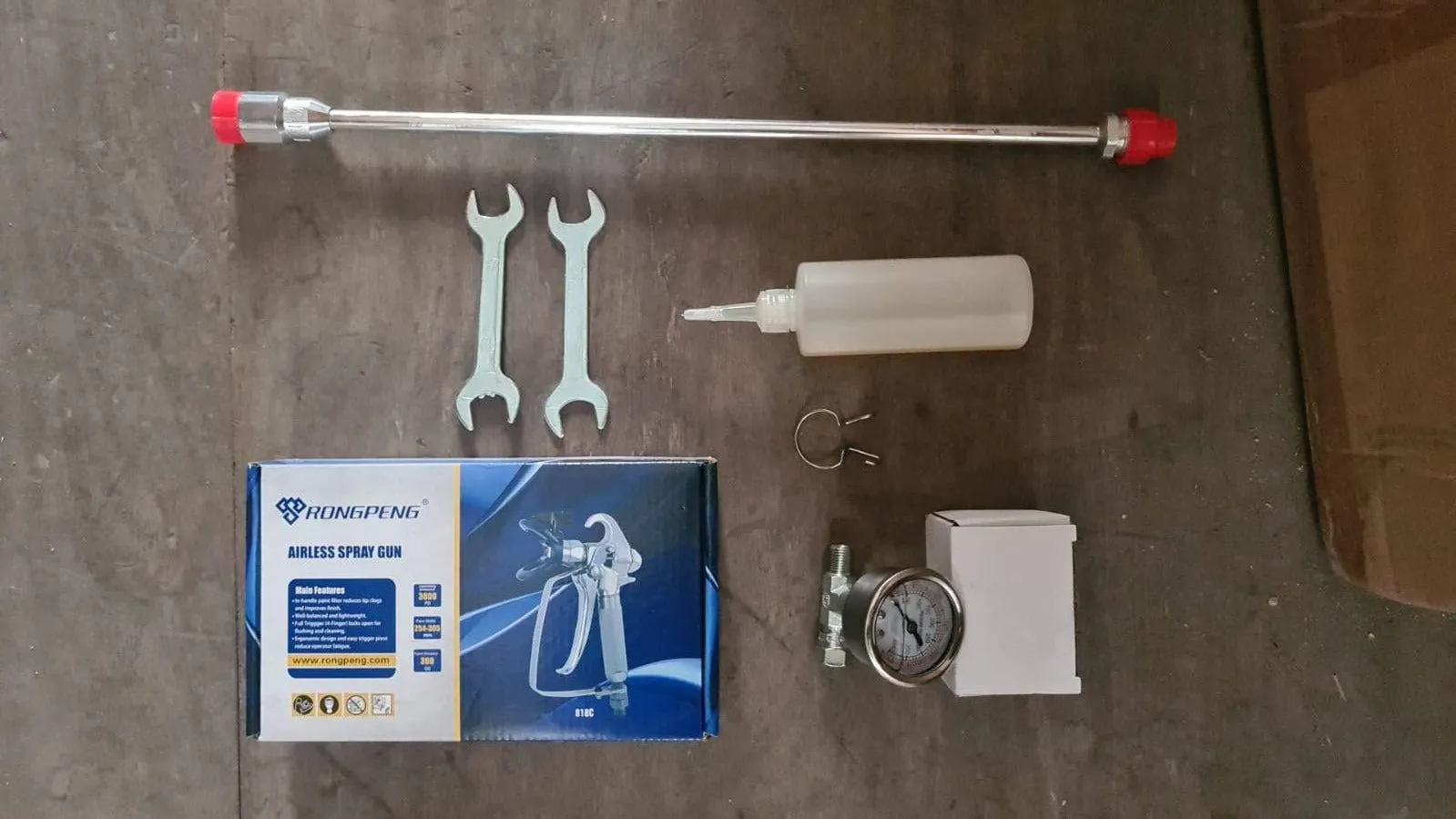 R450 Airless Spray Comes With 15M Hose | Model : AS-R450