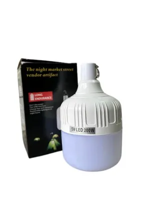 Rechargeable Led Bulb With Hook | Model : LED-BULB