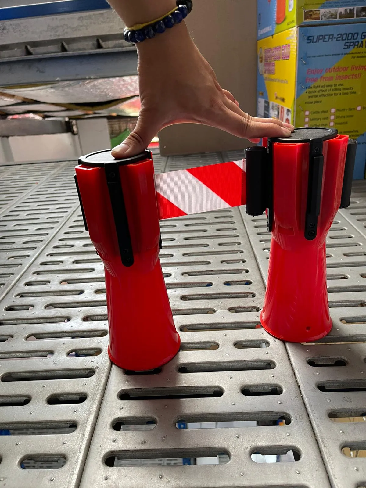 Retractable Tape 3M Red/White For Cone | CONE-7242