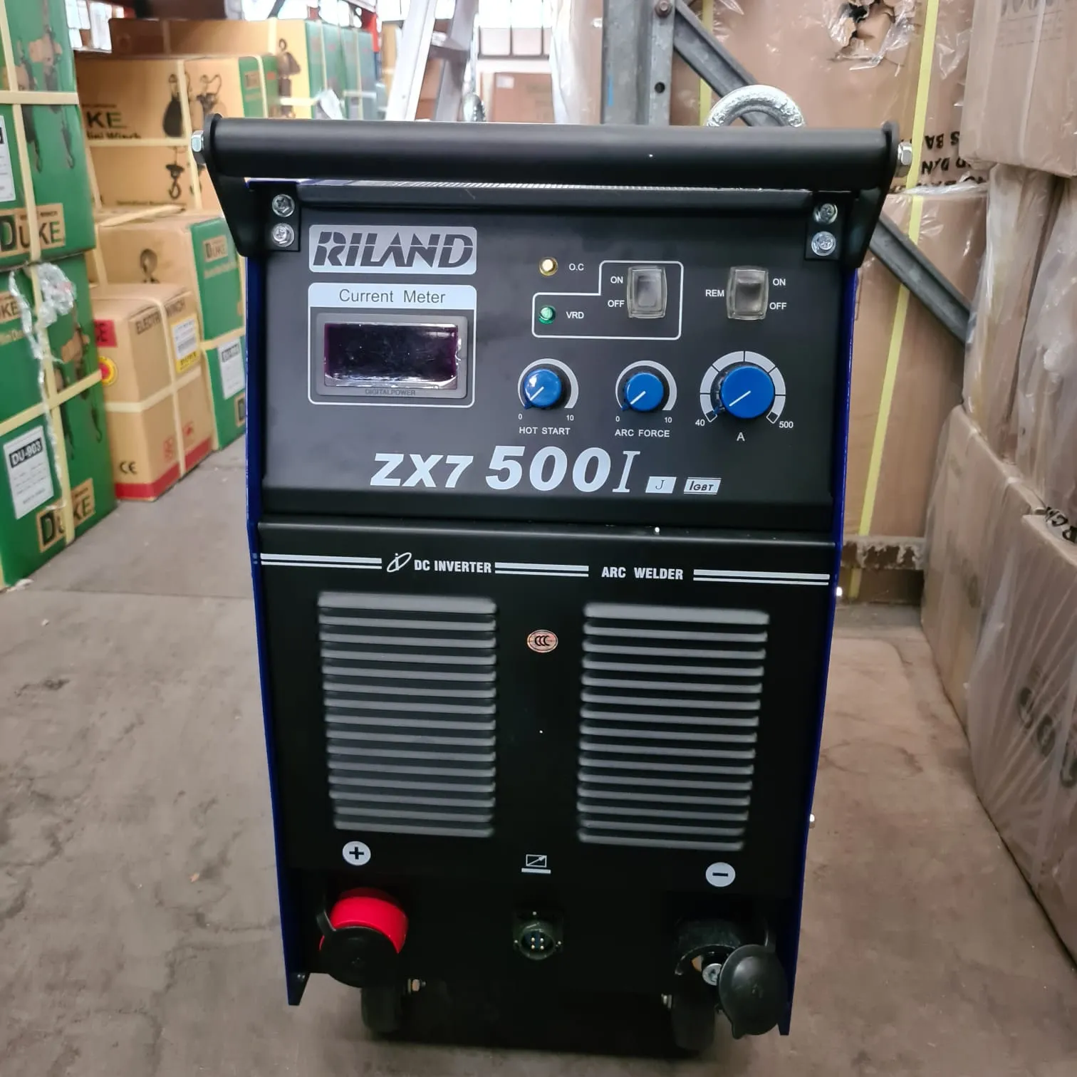 Riland 415V 3Ph DC inverter ZX7-500IJ | Model : W-ZX7-500IJ