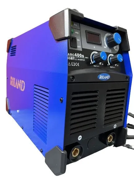 Riland ARC400G Welding Machine 380V C/W 3m Ground And Welding Cable | Model : W-ARC400G