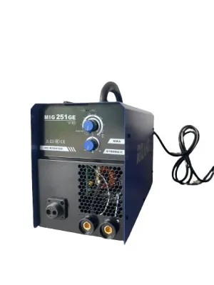 RILAND Gasless MIG Welding Machine come with MIG Torch & Welding Cable (Blue) (1kg/5kg Wire) | Model: W-MIG251GE-R