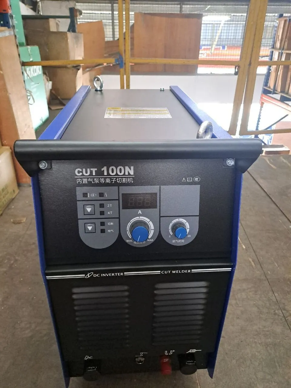 Riland Welding Machine CUT100N 380V come with Air Compressor. 10M P80 & 3M Earth Cable | Model: W-CUT100N-R
