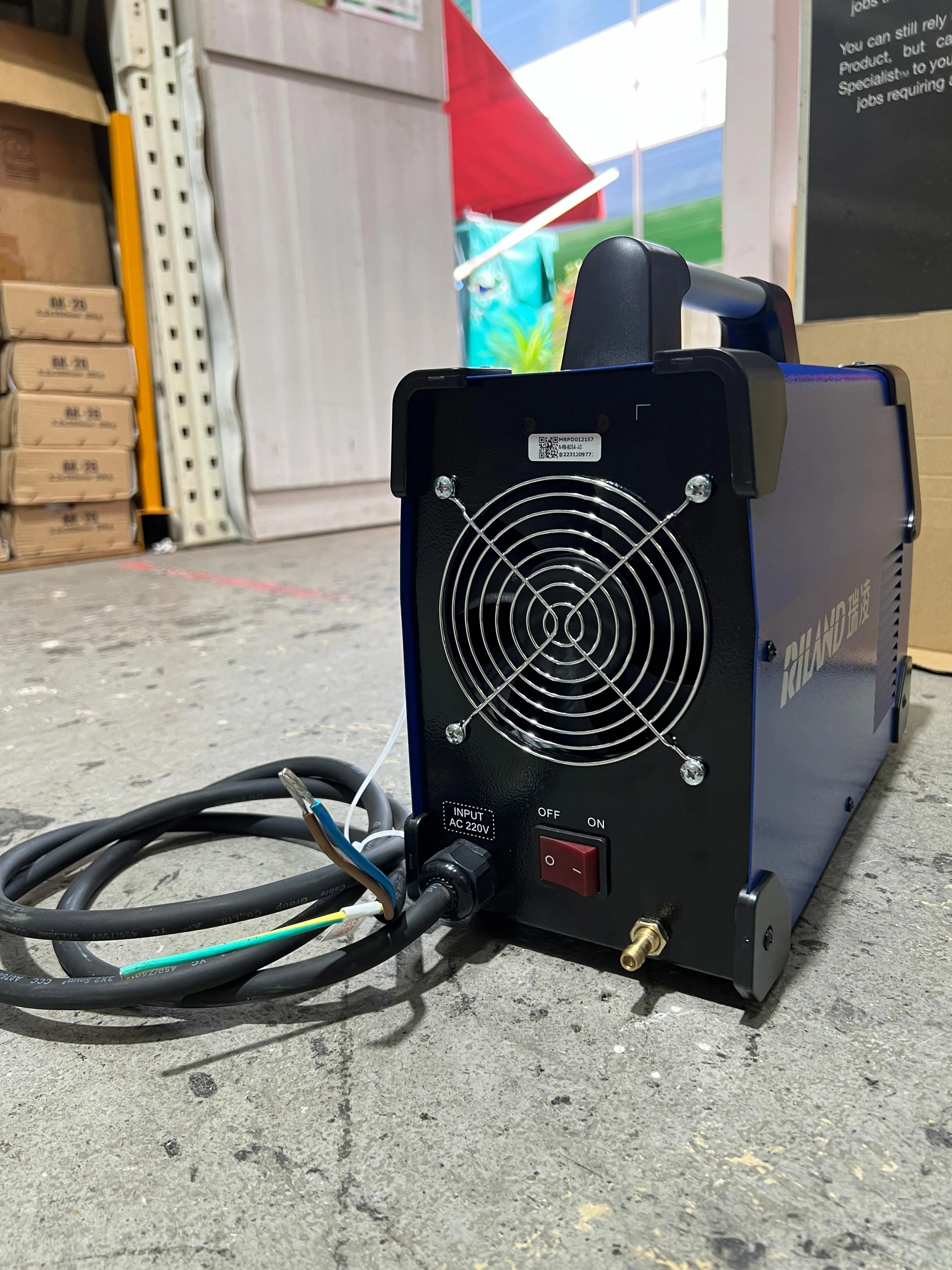 Riland Welding Machine (TIG/MMA) TIG250CT C/W 8m WP26 Torch And 3m Earth Clamp | Model: W-TIG250CT-R