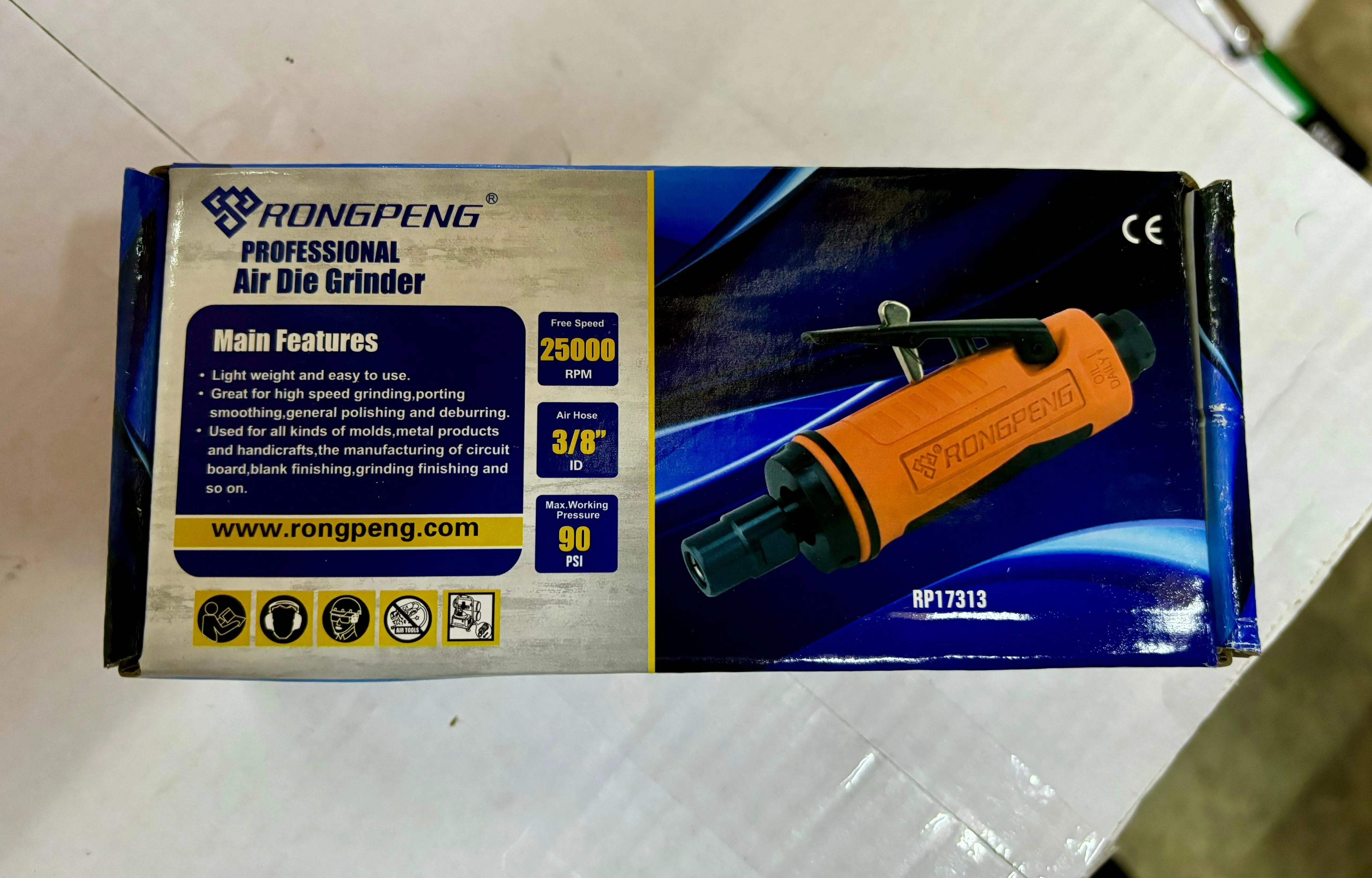 RONG PENG Air Die Grinder 1/4 | Model : AT-RP17313