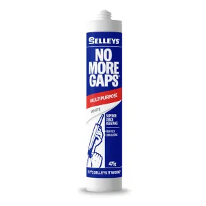 Selleys No More Gaps Acrylic Silicone Sealants White (475g. 12 Pcs/Box) | Model : SIL-SEL-NMG