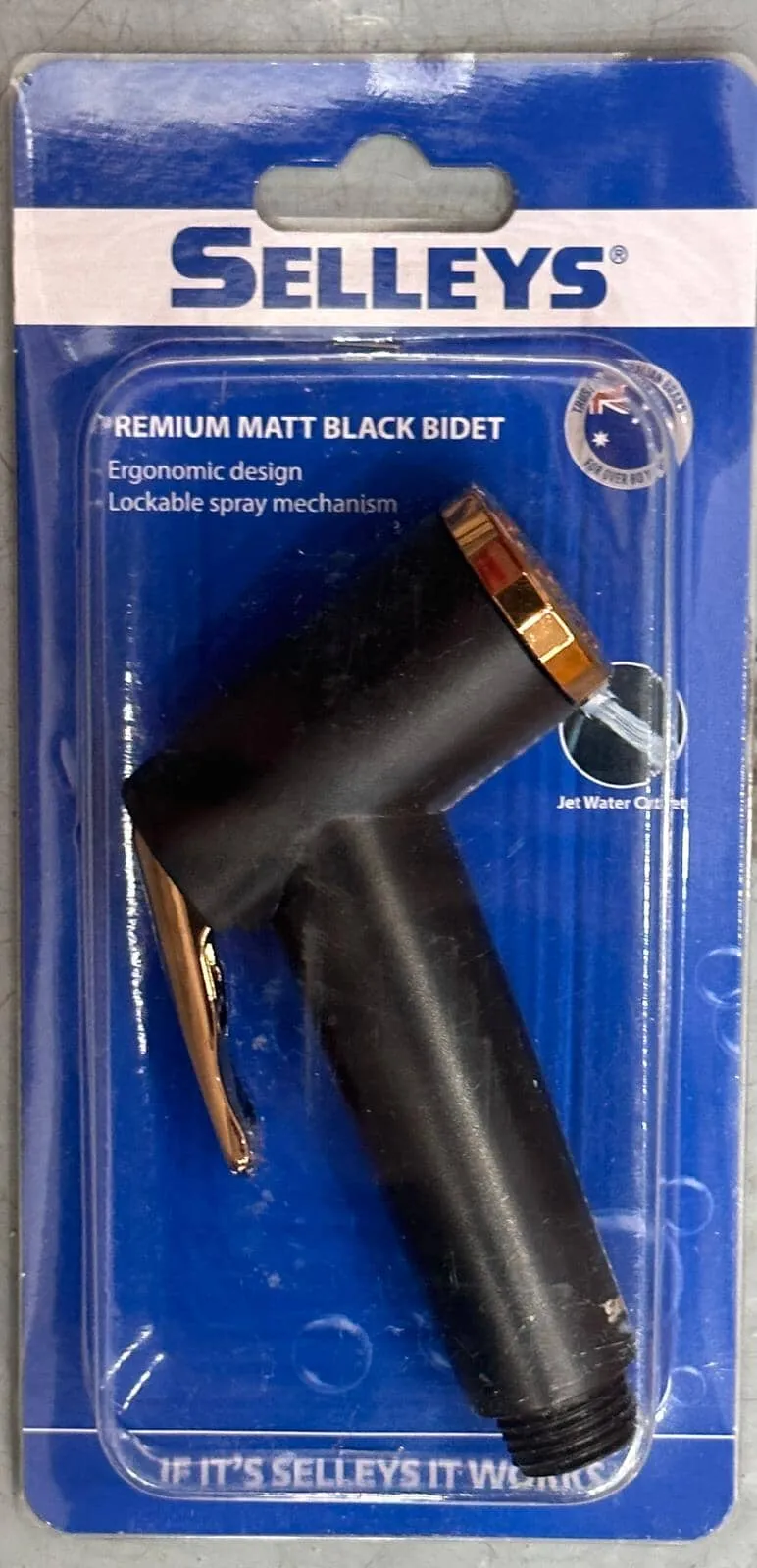 Selleys Premium Matt Black Bidet Head | Model : SEY-S6132-H