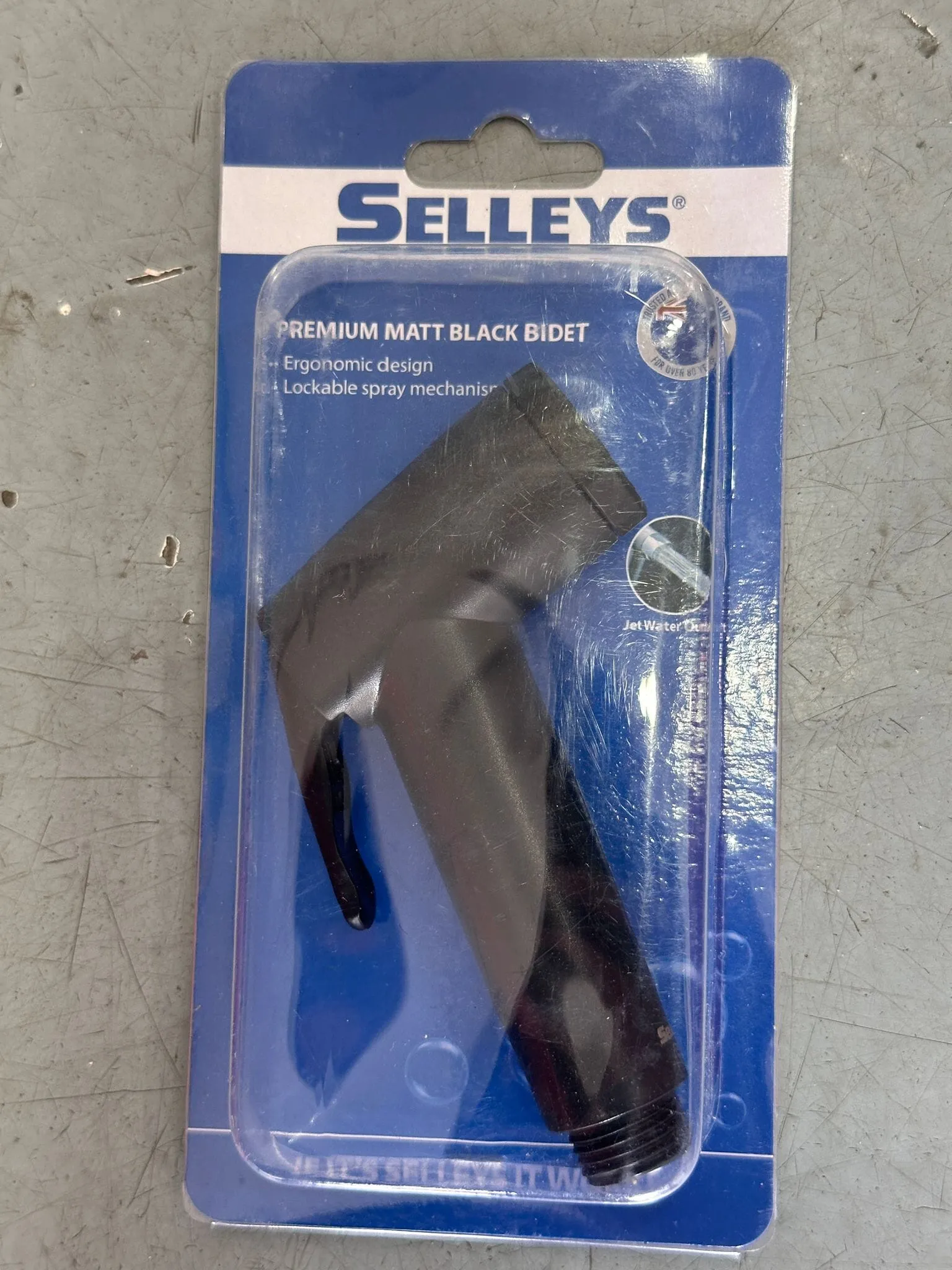 Selleys Premium Matt Black Bidet Head | Model : SEY-S6133-H