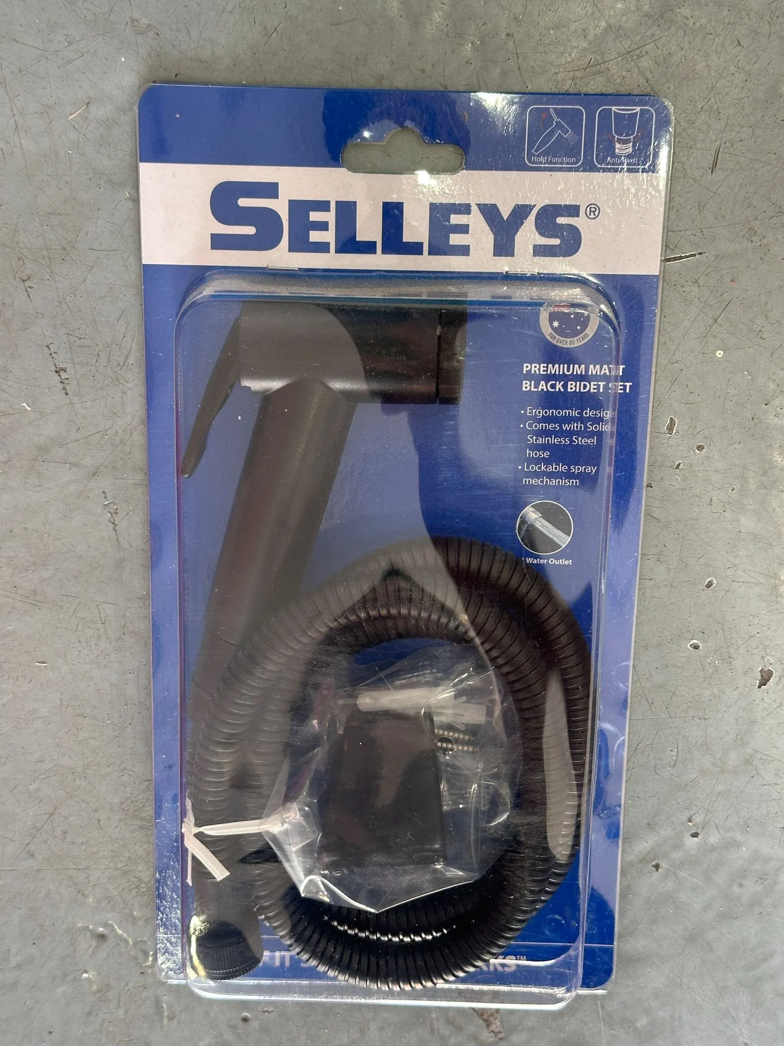 Selleys Premium Matt Black Bidet Set | Model : SEY-S6133-S