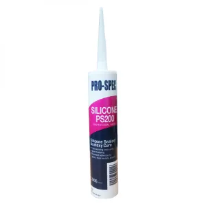 Selleys Pro-spec Silicone 300g (24pc/ctn) (Clear/White) | Model : SIL-PS200