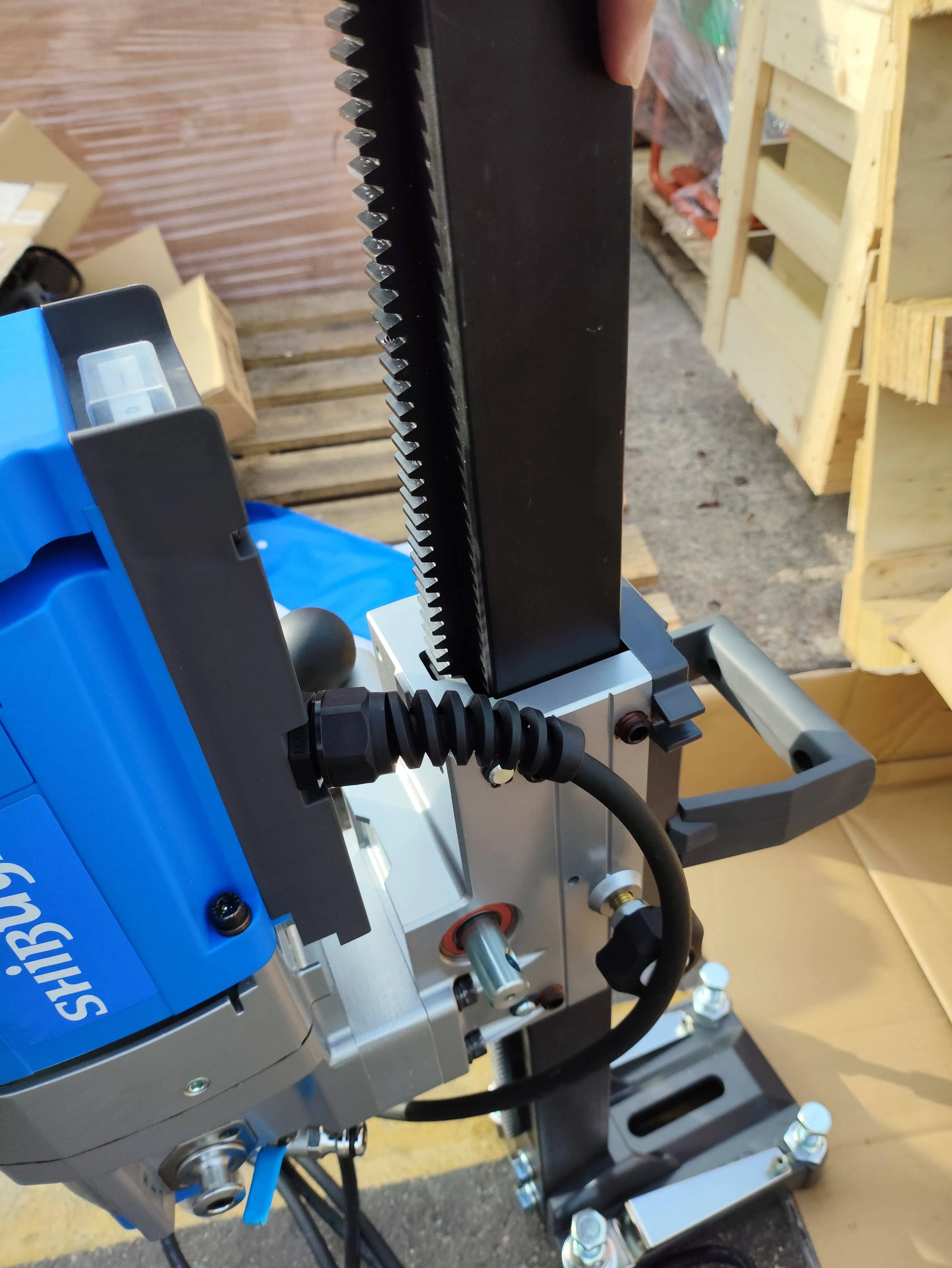 SHIBUYA Coring Machine 10 3450W 240V  (Made in Japan) C/W Drill Stand | Model : CM1-TS-255
