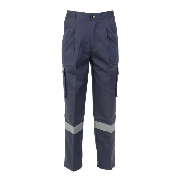 Skyhawk Flame Retardant Trousers (Navy Blue & Orange)