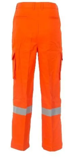 Skyhawk Flame Retardant Trousers (Navy Blue & Orange)