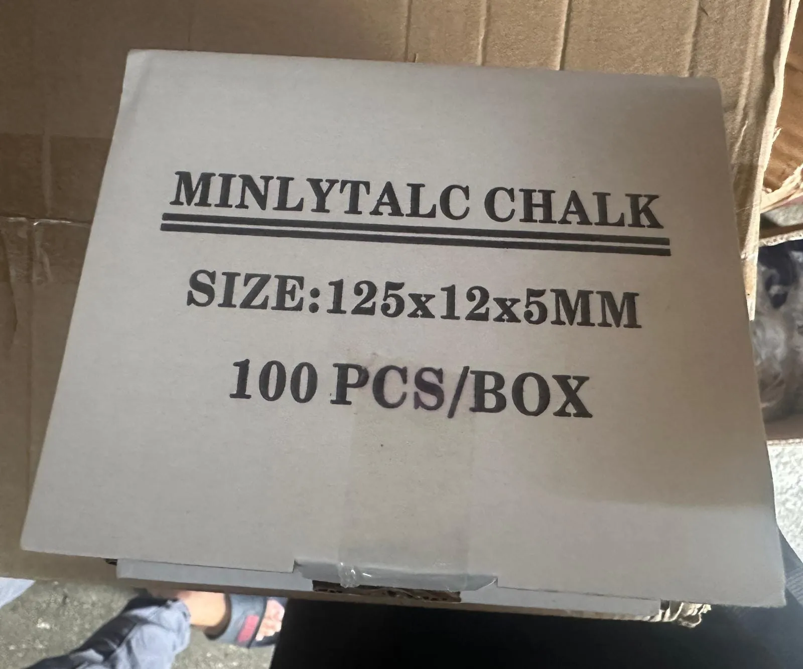 Slate Chalk (100pc) | Model : CHALK-S100