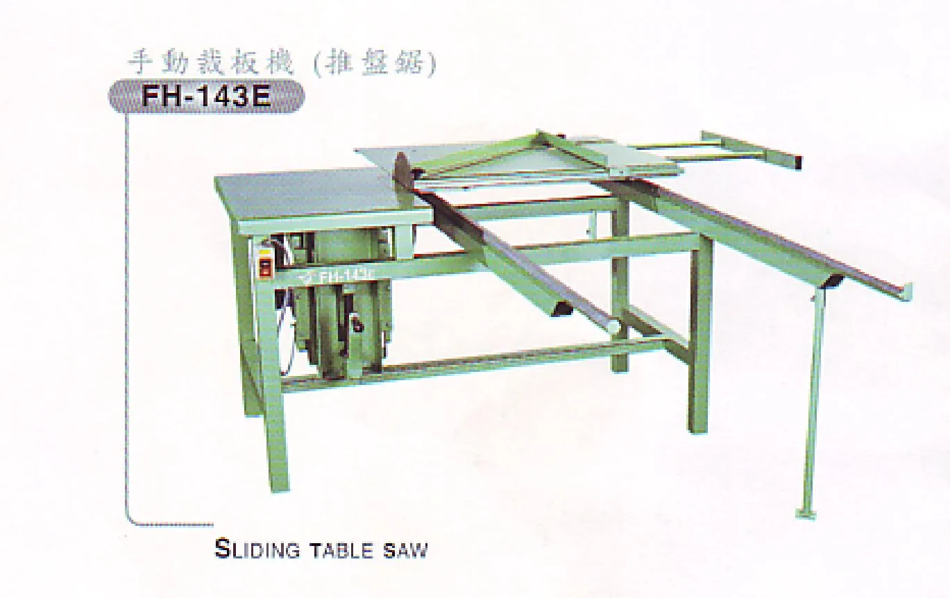 Sliding Table Saw With Hood | Model: FH143E