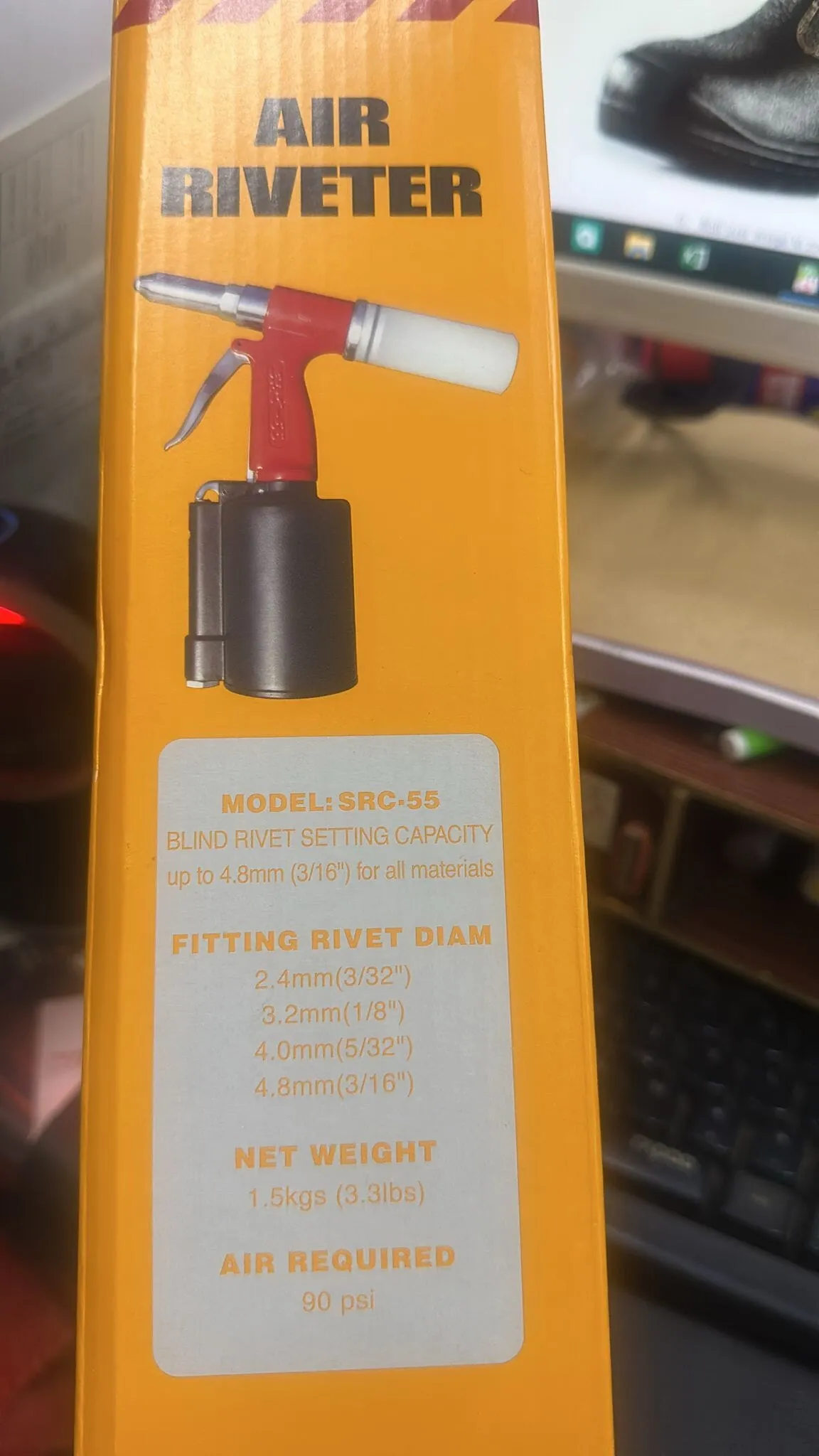 SRC Air Riveter | Model: HR-SRC55