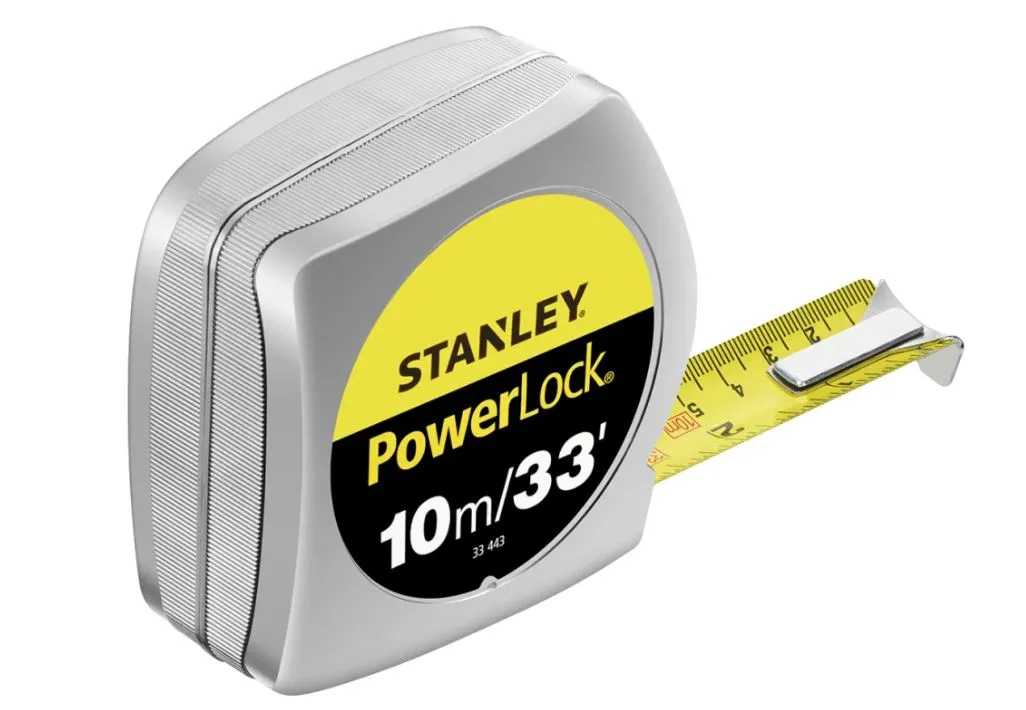 Stanley 10m / 33ft Powerlock Tape Measure (Measuring Tape) | Model : 33443 (STY33463)