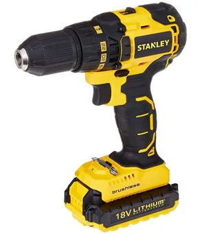 Stanley 20V 2.0Ah Brushless Drill Driver | Model : SBD201D2K-B1