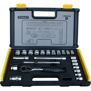 Stanley 24pc 3/8 Dr. Socket Set. 6-24mm | Model : 89-035-1