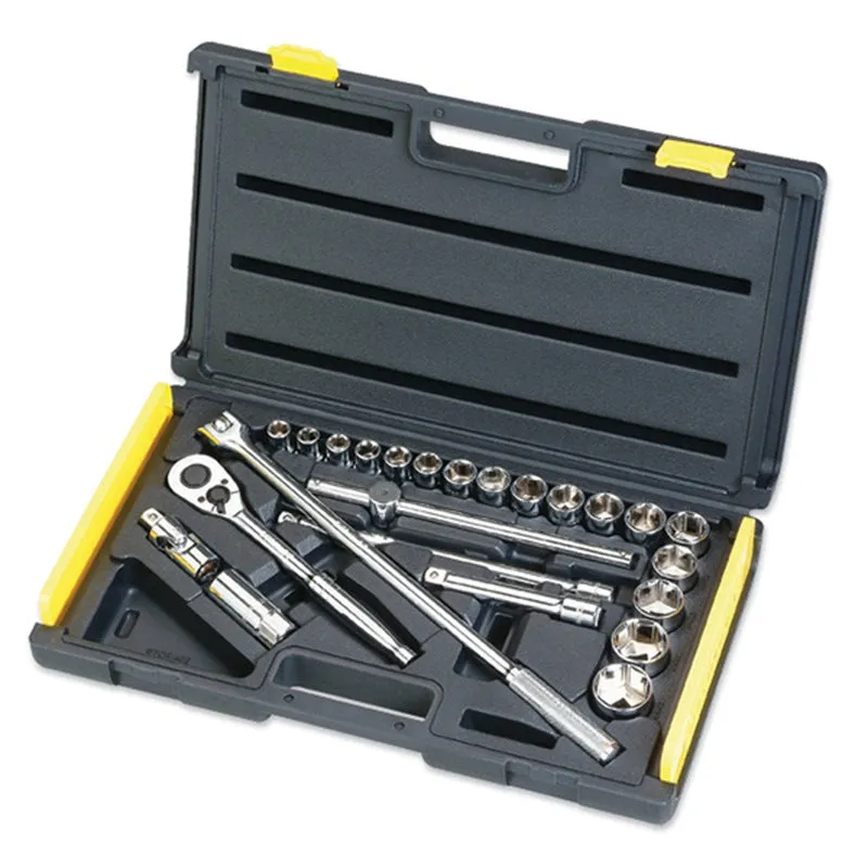 Stanley 25pc 1/2 Dr 6pt Metric Socket Set | Model : 86-589-1