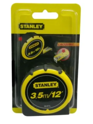Stanley 3.5m Measuring Tape (Tape Measure) | Model : 30611 (STY30611L)