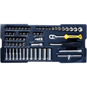 Stanley 60pc 1/4Dr. Socket Module Set | Model : STMT74175-8