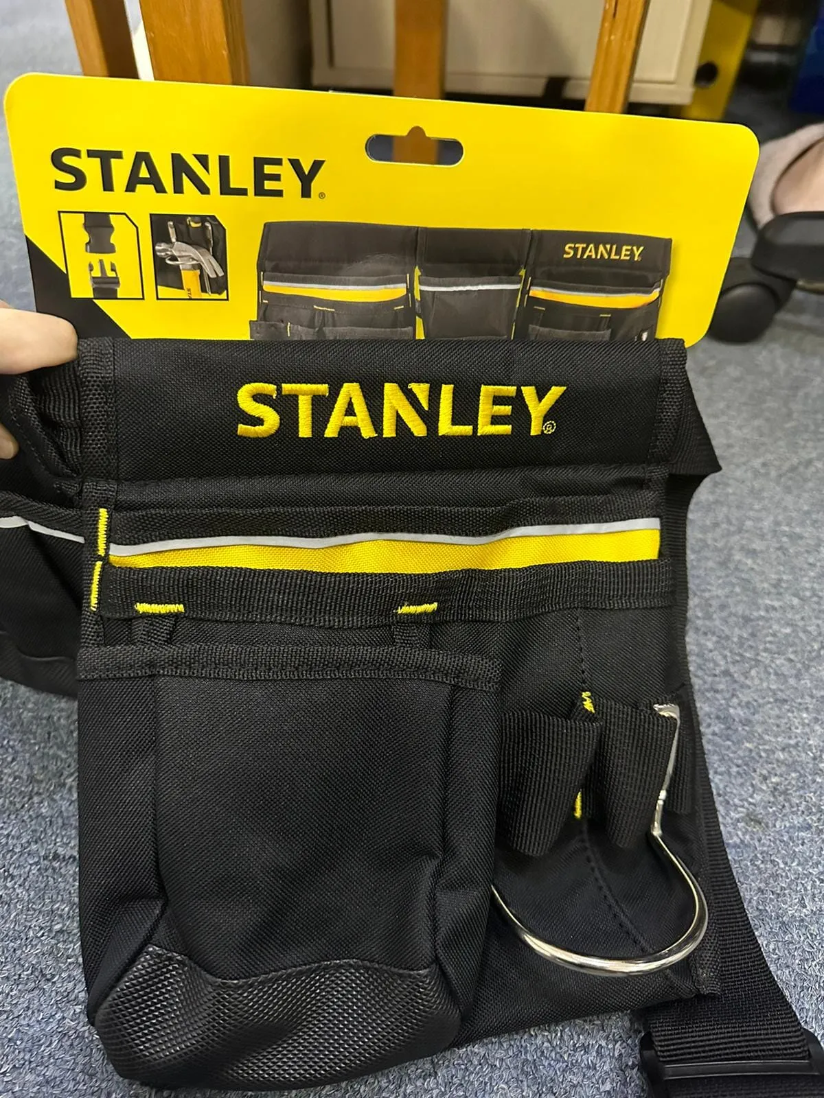 Stanley Fabric Waist Tool Belt Pouch Apron (61786) 60x7.5x25.5cm | Model : STY61786