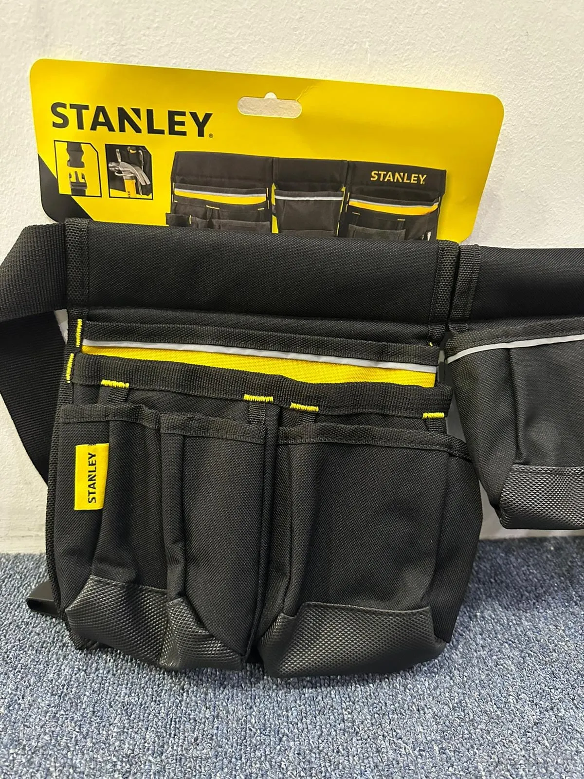 Stanley Fabric Waist Tool Belt Pouch Apron (61786) 60x7.5x25.5cm | Model : STY61786