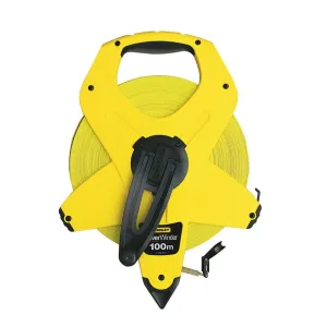 Stanley Power Winder Fiberglass Tape 100m | Model : 2-34-777