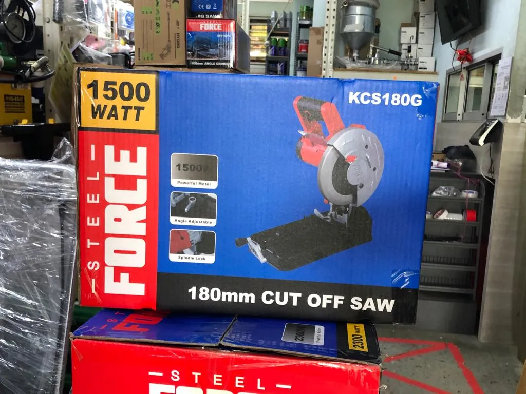 Steel Force 7 1500W Fibre Chop Saw (Cutting Machine) | Model : KCS180G