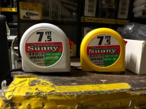 Sunny DST7525 Double Sided Geometry Measuring Tape 7.5M | Model : MT2-S7525