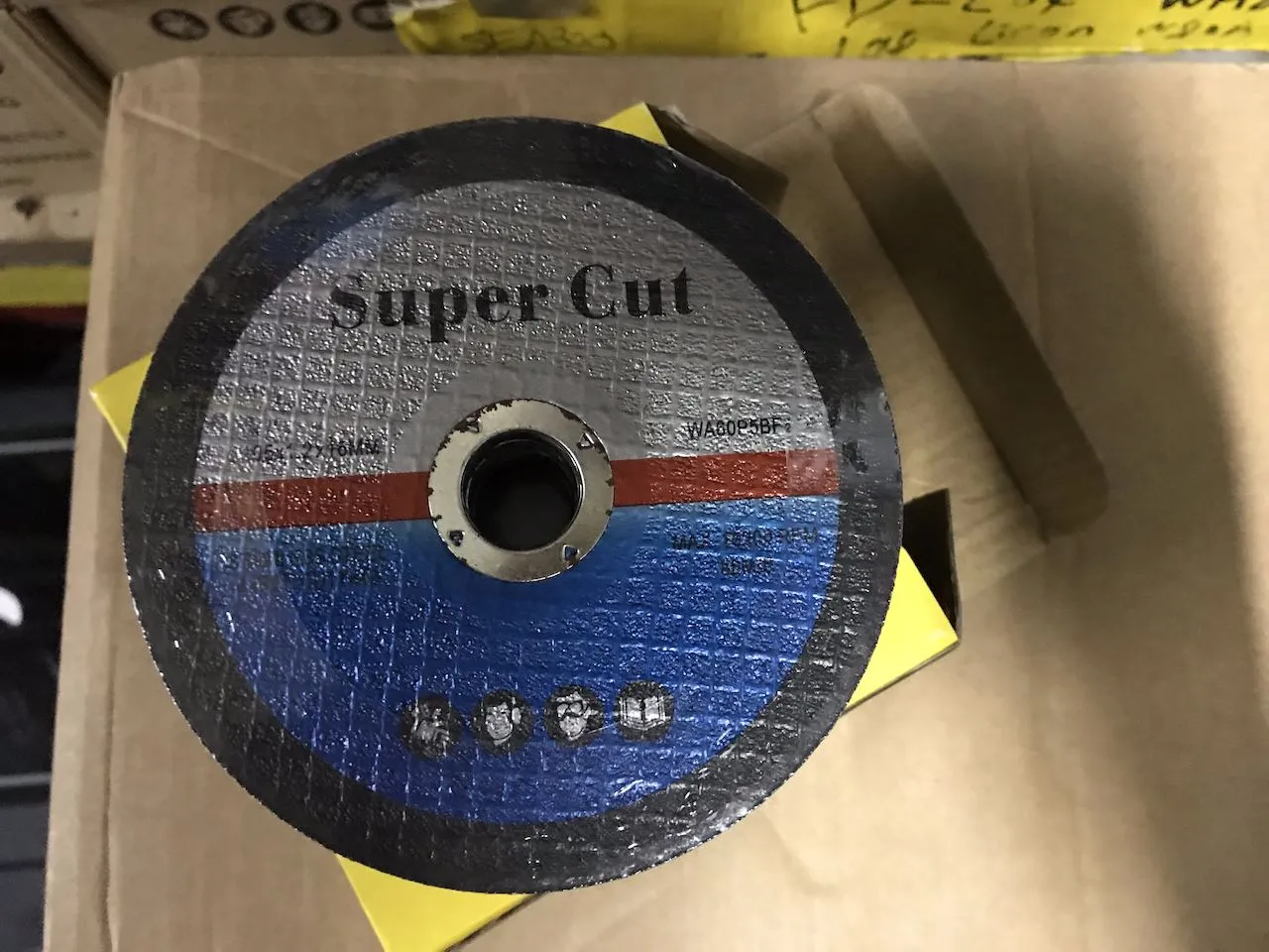Supercut 4 x 1.2mm Cutting Disc for stainless steel | Model : CD-SU0412-SS