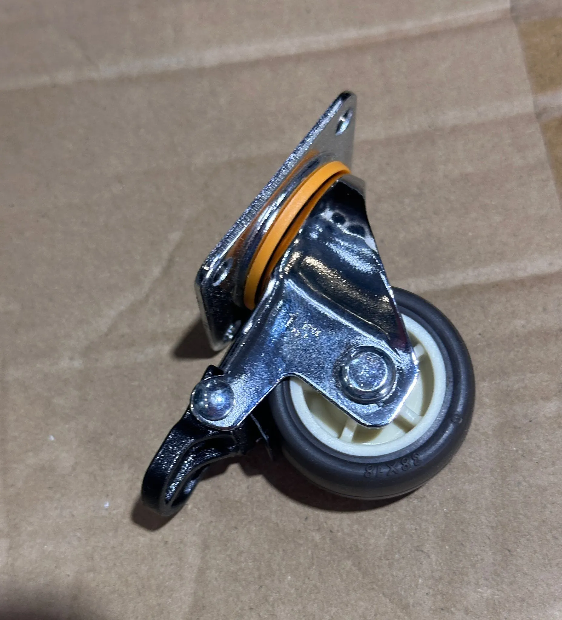 Supo Brown Wheel 1 - 8| Model : C- | Type : Swivel . Brake or Rigid